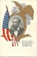 Delcampe - 8 CP Gaufrées Présidents USA Cleveland, Chester, Garfield, Mc Kinley, Monroe, Grant, Jefferson, Harrison - Presidenti