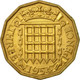Monnaie, Grande-Bretagne, Elizabeth II, 3 Pence, 1954, TB+, Nickel-brass, KM:900 - F. 3 Pence