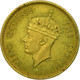 Monnaie, Hong Kong, George VI, 10 Cents, 1950, TB+, Nickel-brass, KM:25 - Hong Kong