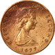 Monnaie, Isle Of Man, Elizabeth II, 2 Pence, 1977, TB+, Bronze, KM:34 - 2 Pence & 2 New Pence