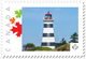 West Point LIGHTHOUSE=Personalized Picture Postage Stamp MNH Canada 2018 [p18-09-17] - Lighthouses