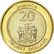 Monnaie, Jamaica, Elizabeth II, 20 Dollars, 2001, FDC, Bi-Metallic, KM:182 - Jamaica