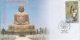India  2014  Lord Buddha  Largest Statue In India  Gaya  Buddhism  Special Cover #  14141  D Inde Indien - Buddhism