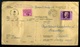 BUDAPEST 1942. Szép értéklevél, 12 Bélyeges Bérmentesítéssel, Közte Horthy 5P Marcaliba Küldve  /  BUDAPEST 1942 Nice Mo - Covers & Documents