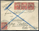 JABLONIC 1902. Expressz Levél 4*10f Ausztriába Küldve  /  JABLONIC 1902 Express Letter 4*10f To Austria - Used Stamps