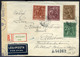 BEREGSZÁSZ 1943. Cenzúrázott Légi Levél Cseh Területre Küldve, Ritka!   /  BEREGSZÁSZ 1943 Cens. Airmail Letter To Czech - Used Stamps