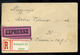 BUDAPEST 1945 Helyi Expressz-ajánlott Infla Levél  /  1945 Local Express-reg Infla Letter - Covers & Documents