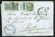 OLASZORSZÁG 1868. Torino, Levél Négybélyeges Bérmentesítéssel Pestre Küldve  /  ITALY 1868 Turin Letter 4 Stamp Frank. T - Other & Unclassified