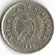 Lot 1 Pièce De Monnaie   25 Centavos  1995 - Guatemala