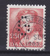 Denmark Perfin Perforé Lochung (G01) 'G' Gentofte Kommune, Charlottenlund (Mi. 777) Margrethe II. Stamp (2 Scans) - Abarten Und Kuriositäten