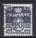 Denmark Perfin Perforé Lochung  (P19) 'PH' Philips A/S København ERROR Variety Misplaced Perfin Print (Wide Apart) - Abarten Und Kuriositäten