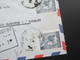 Syrien 1964 Air Mail / Luftpost Brief Banque De L* Unite Arabe Damas. Syrian Arab Republic - Syrien
