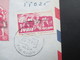 Syrien 1960 Air Mail / Luftpost Brief Arab Bank Ltd. Aleppo Marken Mit Aufdruck Arab Mothers Day. Visit The Int. Fair - Siria