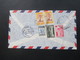 Afganistan 1956 Einschreiben / Luftpost / Via Air Mail Kabul - Löhne Westfalen. Interessanter Beleg!! - Afghanistan