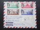 Jordanien 1964 Einschreiben / Luftpost / Air Mail Amman No 452. Marken The Hashemite Kingdom Of Jordan - Jordanien