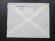 Libanon 1963 Luftpost / Air Mail Arab Bank Ltd. Beirut. Motivmarken Früchte / Obst. An Die Deutsche Bank Hannover - Liban