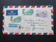 Libanon Ca. 1950er Jahre! Air Mail / Luftpost Einschreiben R 116 / Arabische Schrift!! Absender Hotel Regent Beirut - Libano