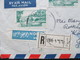 Libanon Ca. 1950er Jahre! Air Mail / Luftpost Einschreiben R 116 / Arabische Schrift!! Absender Hotel Regent Beirut - Libano