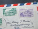 Libanon Ca. 1950er Jahre! Air Mail / Luftpost Einschreiben R 116 / Arabische Schrift!! Absender Hotel Regent Beirut - Lebanon