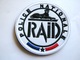 ECUSSON TISSUS PATCH POLICE NATIONALE LE RAID AVEC ETOILE ETAT EXCELLENT (SUR VELCROS) - Police & Gendarmerie