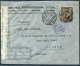 1940 Egypt Censor Airmail Cove Alexandria - Geneva Switzerland Via Ala Littoria - Covers & Documents