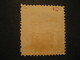 40 Reis Jaune MACAU 1885 Yvert 19 (Perf. 12 1/2 Cat Year 2008: 40 Eur) Mark Sign On Back Stamp Macao Portugal China Area - Unused Stamps