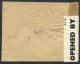 1943 Algeria Censor Cover - Red Cross, Geneva Switzerland - Covers & Documents