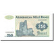 Billet, Azerbaïdjan, 250 Manat, Undated (1992), KM:13b, NEUF - Azerbaïdjan