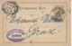 AK 0042  Correspontenzkarte An Den Grazer Verbrauchs-Verein Aus Marburg Um 1897 - Briefe U. Dokumente