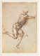 Michelangelo: Studio Di Figura Virile   (Londra, British Museum) - Andere & Zonder Classificatie