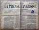 Timbre Type Sage 1 Centime Sur Journal 1878 La Presse Langroise Haute Marne Langres - Journaux