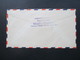 Iran Air Mail / Luftpost Teheran - Minden Firma Weserwerft - Iran