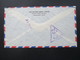 Irak 1960 Luftpost / Air Mail The Eastern Bank Limited Baghdad Iraq Dreieckstempel. 5 Marken - Iraq