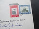 Delcampe - Jordanien 1966 / 67 Registered Letter / Einschr. United Nations Relief And Works Agency For Palestine Refugees. 2 Belege - Jordanië