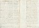 SOUS NAPOLEON 1er. ACTE NOTARIE NOTAIRE DE MORLAIX 1810. CACHET DORé DU TRIBUNAL CIVIL - Other & Unclassified