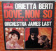 ORIETTA BERTI DOVE NON SO   AUCUN VINYLE - COVER -  NO VINYL - Accessori & Bustine