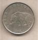 Croazia - Moneta Circolata Da 5 Kune Ursus Arctos - 1998 - Kroatië