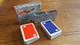 PUBLICITE ESSENCE ESSO LA GOUTTE D HUILE 2 JEUX DE 54 CARTES POUR BRIDGE CANASTA - 54 Cards