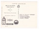 Carte Maximum Pub. Médicale PLASMARINE (oligo-éléments Sels Minéraux), Masque Polychrome, Congo Belge 5, 1952 - Other & Unclassified
