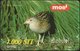 SLOVENIA SCHEDA TELEFONICA Kosec / Corncrake (Crex Crex) - Altri & Non Classificati