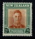 RB 1225 - 1947 KGVI 2/= New Zealand Stamp SG 688 Mint Stamp - Cat &pound;6+ - Unused Stamps