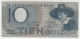 Netherlands 10 Gulden 1944 VF+ Pick 59 - 10 Gulden