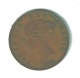 RB 1226 -  GB Victoria Coin - 1858 Half Penny 1/2d - Autres & Non Classés