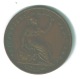 RB 1226 -  GB Victoria Coin - 1858 Penny 1d - Autres & Non Classés