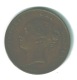 RB 1226 -  GB Victoria Coin - 1858 Penny 1d - Autres & Non Classés