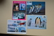 Chili Lot 7 Cartes Maximum Pingouin Pinguino Antarctica Antarctique Penguin Maxicard Chile - Turtles