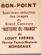 CHROMO CHOCOLAT LOUIT BON-POINT HISTOIRE DE FRANCE  MORT DU MARECHAL NEY - Louit