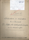 PARIS 1877 ROANNE ACTE CRÉATION DE LA SOCIÉTÉ GÉNÉRALE DE NAVIGATION SUR LES CANAUX DU CENTRE BATEAUX 35 PAGES : - Manuscrits