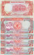 SUDAN 5 POUND 1991 P- 45 LOT X5 UNC NOTES */* - Soudan