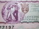 1970-LES LIMOUSINS-COSTUMES PROVINCIAUX- - Billet De La Loterie Nationale- IMPRIMÉE TAILLE DOUCE - Lottery Tickets